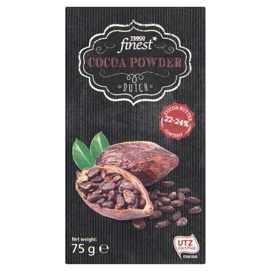 Tesco Finest Dutch Cocoa Powder 75 g Tesco Groceries