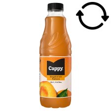 Cappy Apricot Juice with Apricot Puree from Concentrate with Vitamins C, E and Zinc 1 l