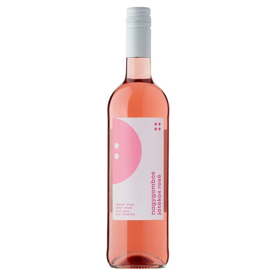 Nagygombos Játékos Rosé FelsőMagyarországi Dry Rose Wine 12,5 0,75 l