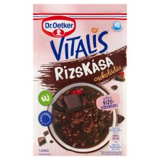 Dr. Oetker Vitalis csokoládés rizskása alappor 52 g