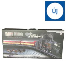 Alloy Locomotive Rail King Metal Remote Control Small Train Set