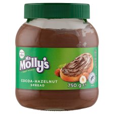 Ms Molly's kakaós-mogyorós kenhető krém 750 g