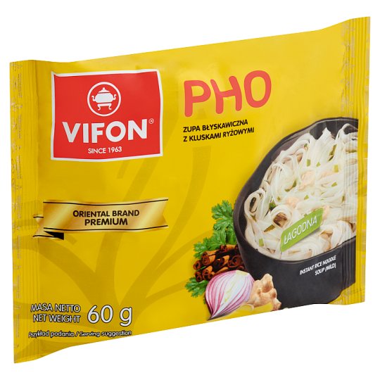 Vifon Pho Mild Instant Rice Noodle Soup 60 g