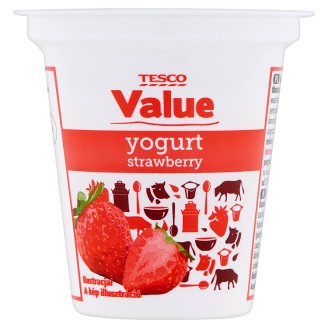 Tesco Value epres sovány joghurt 125 g