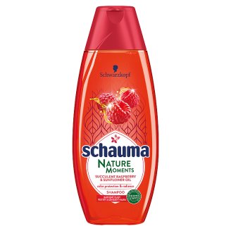 Schauma Nature Moments Édes Málna & Napraforgóolaj sampon 400 ml