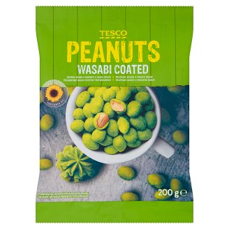 Tesco földimogyoró wasabi ízesítésű tésztabundában 200 g