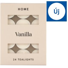 Tesco Home Vanilla Scented Tealights 24 x 8,3 g