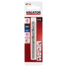 Kreator Quick Steel Metal Drill Bit 6 mm