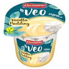 Ehrmann Veo vegán vanília ízű desszert és feltét 175 g