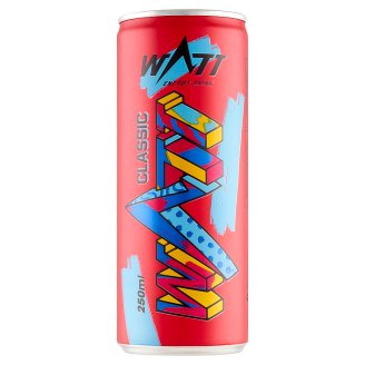 Watt tutti-frutti ízű szénsavas energiaital 0,25 l
