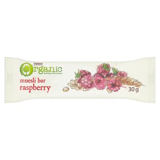 Tesco BIO müzliszelet málnadarabokkal 30 g