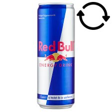 Red Bull Carbonated Energy Drink with High Caffeine Content 335 ml