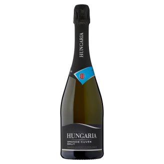 Hungaria Grande Cuvée Brut palackban erjesztett fehér minőségi pezsgő 11,5% 0,75 l