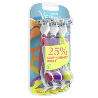 Gillette Venus3 Eldobható Női Borotva, 6 db