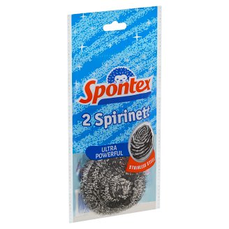 Spontex Spirinett rozsdamentes drótszivacs 2 db