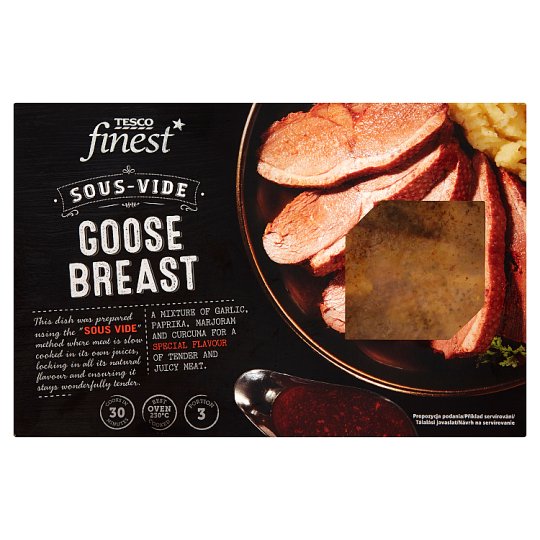 Tesco Finest SousVide SlowCooked Spiced Goose Breast Tesco Online