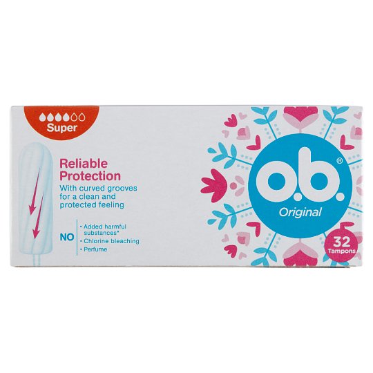 o.b. Original Super tampon 32 db Tesco Online, Tesco Otthonról, Tesco