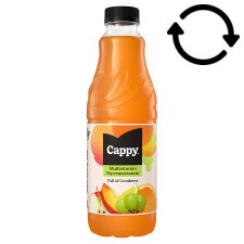 Cappy Multivitamin Fruit Drink with Fruit Juice and Fruit Puree with Sugar and Sweeteners 1 l