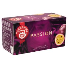 Teekanne Passion maracuja és őszibarack ízesítésű gyümölcstea keverék 20 filter 45 g