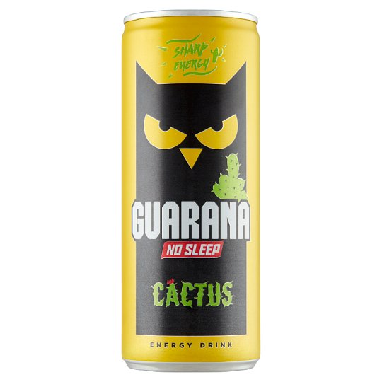 Guarana No Sleep Cactus Energy Drink 250 ml Tesco Online, Tesco From