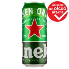 Heineken minőségi világos sör 5% 0,5 l