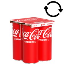 Coca-Cola Cola Flavoured Carbonated Soft Drink 4 x 330 ml