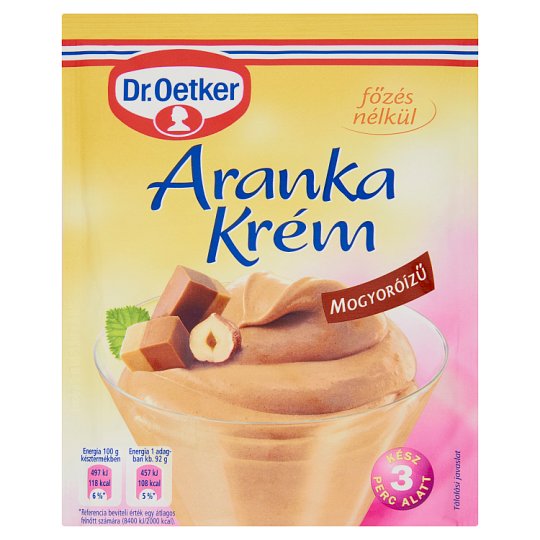 Dr. Oetker Aranka Krém mogyoróízű krémpor 68 g