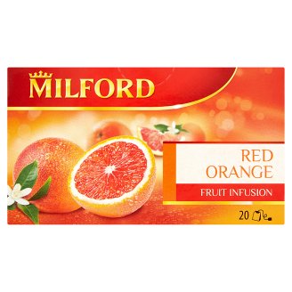 Milford Fruit Infusion vérnarancs ízű gyümölcstea 20 filter 50 g