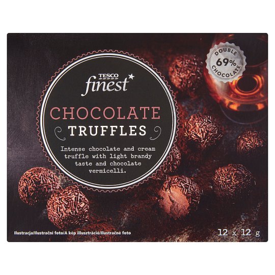 Tesco Finest Chocolate Truffles 12 pcs 144 g Tesco Online, Tesco From
