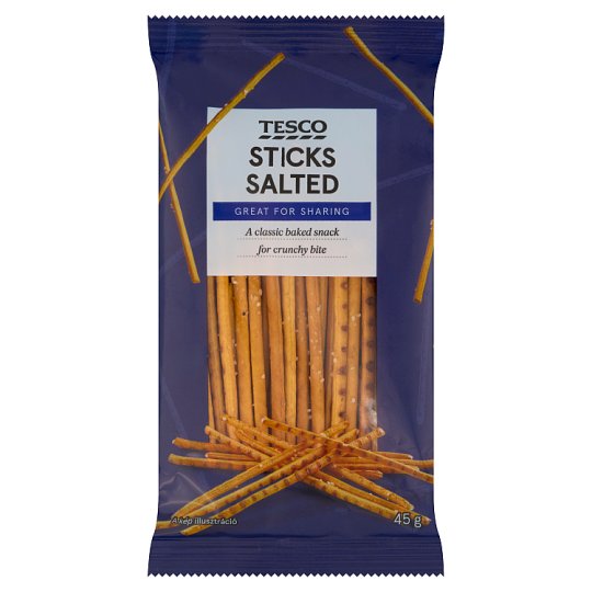 Tesco Salted Sticks 45 g