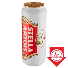 Stella Artois minőségi világos sör 5% 0,5 l