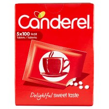 Canderel aszpartám és aceszulfám-K alapú asztali édesítőszer tabletta 500 db 42,5 g