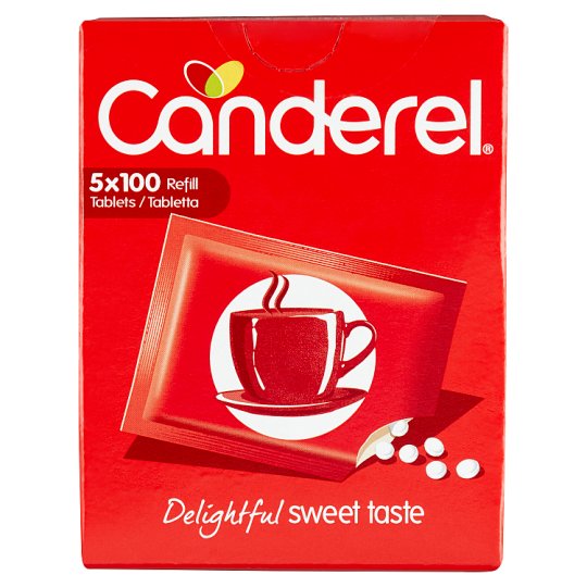 Canderel aszpartám és aceszulfám-K alapú asztali édesítőszer tabletta 500 db 42,5 g