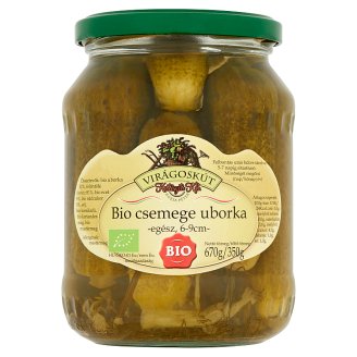 Virágoskút BIO csemege uborka 6-9 cm 670 g