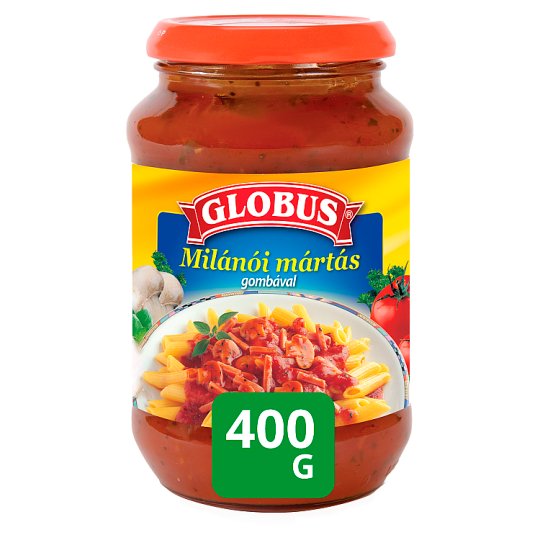 Globus Milanese Sauce with Mushroom 400 g