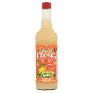 Piroska Light citrus mix gyümölcsszörp édesítőszerekkel 0,5 l