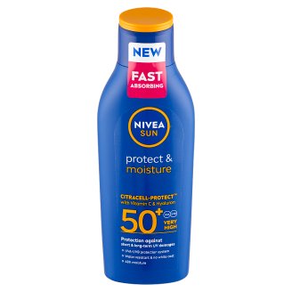 NIVEA SUN Protect & Moisture hidratáló naptej FF50+ 200 ml