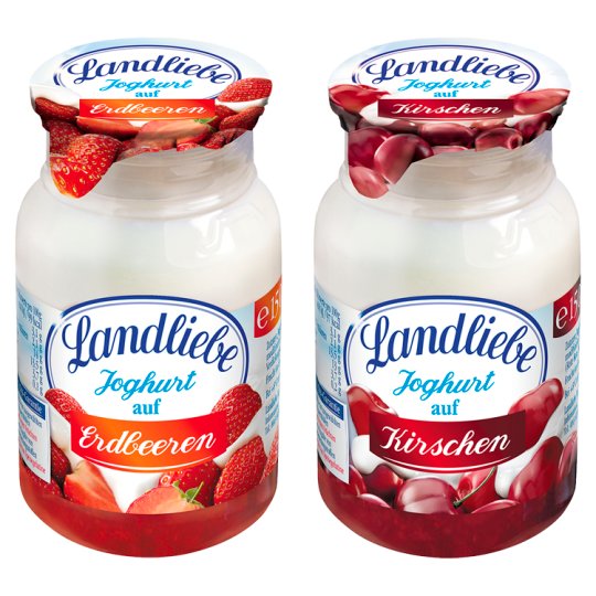 Landliebe epres vagy cseresznyés joghurt 150 g