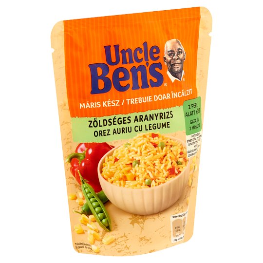 Uncle Ben's zöldséges aranyrizs 250 g