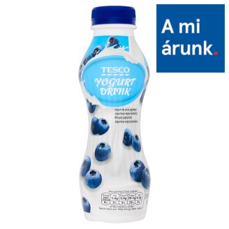 Tesco zsírszegény áfonyás joghurtital 350 g