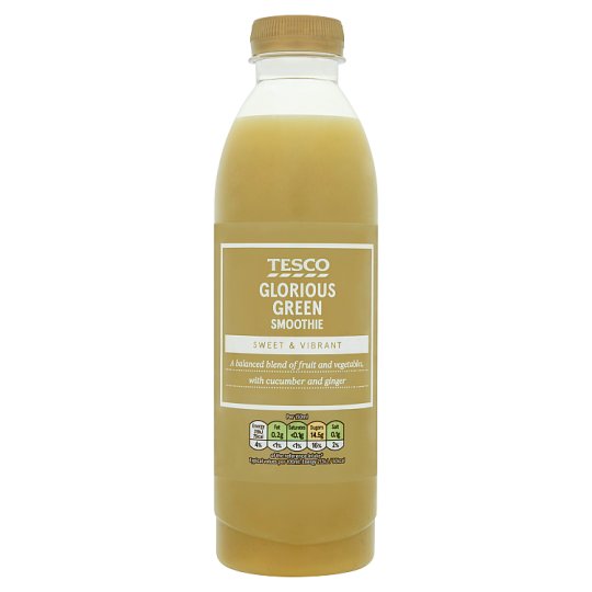 Tesco Glorious Green gyümölcsalapú ital alma-, körte és kiwipürével 750 ml