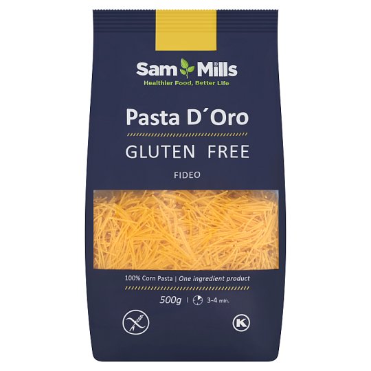SamMills Pasta d'oro Fideos GlutenFree Pasta Made from Corn 500 g