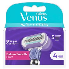 Venus Deluxe Smooth Swirl Razor Blades x4