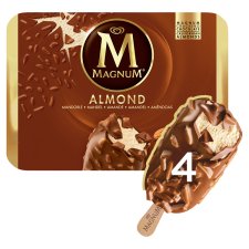 Magnum Almond Multipack Ice Cream 4 x 110 ml