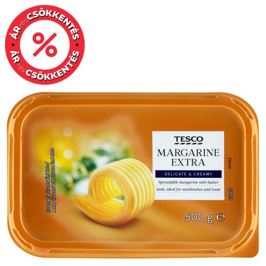 Tesco Extra Classic Semi-Fat Margarine 40% 500 g