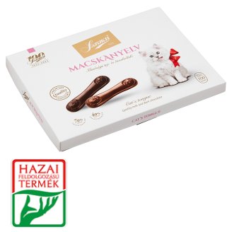 Szerencsi Macskanyelv minőségi tej- és étcsokoládé 100 g