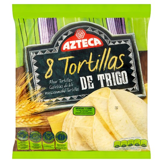 Azteca tortilla 8 db 320 g Tesco Bevásárlás