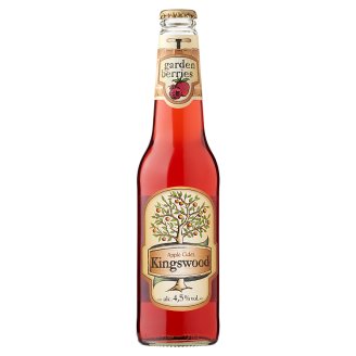 Kingswood Garden Berries Strawberry-Raspberry-Currant Flavoured Cider 4,5% 0,4 l