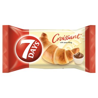 7DAYS croissant kakaós töltelékkel 60 g