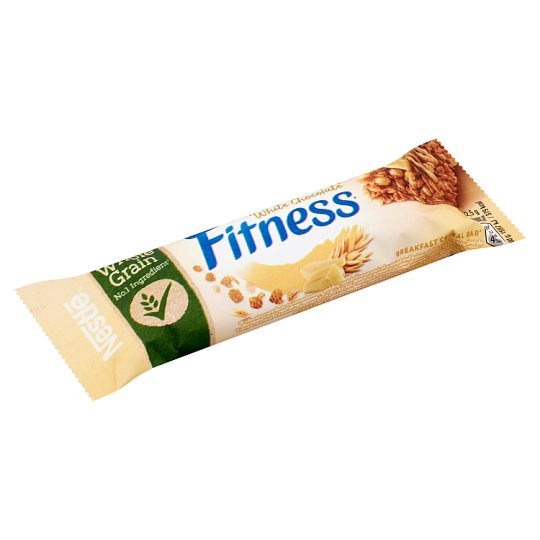 Nestlé Fitness Delice fehér csokoládés gabonapehely-szelet vitaminokkal és ásványi anyagokkal 22,5 g
